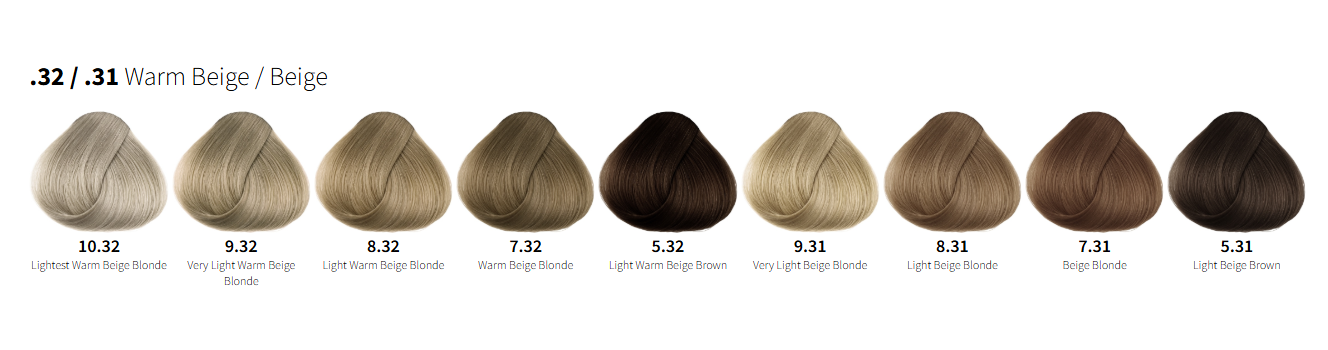 CPR Permanent Hair Colours - Beige (.32/.31) 120ml